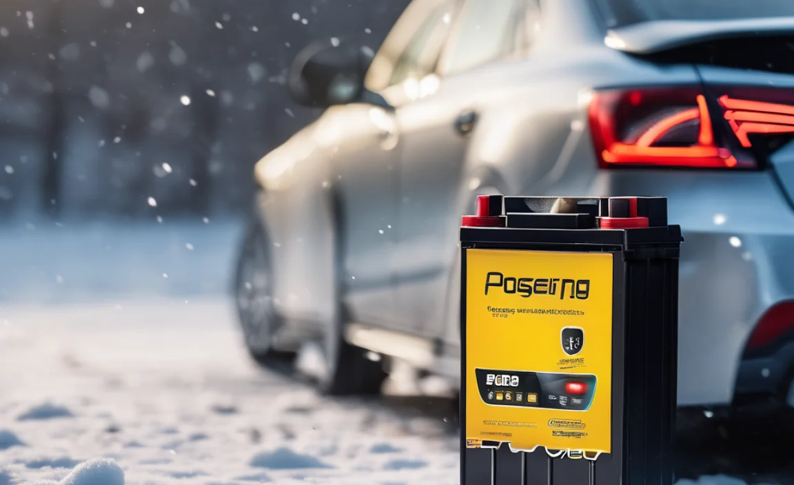 Why charging a 24v car battery for winter in the UK is Important?