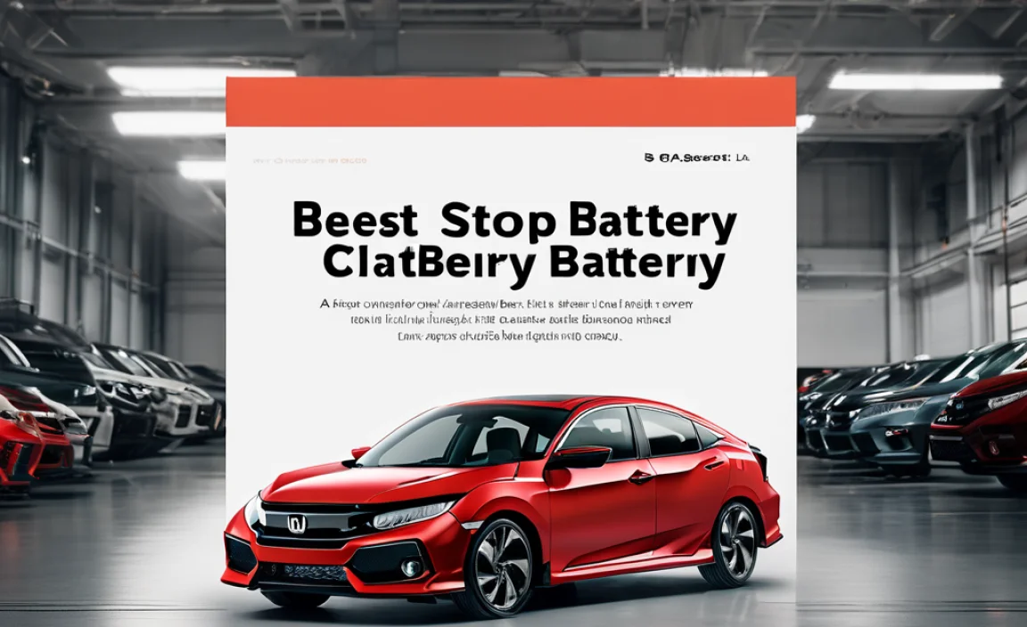 Why is the Best Stop-Start Battery for a Honda Civic Nearby Important?