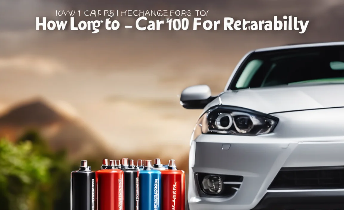 how long for car battery to recharge