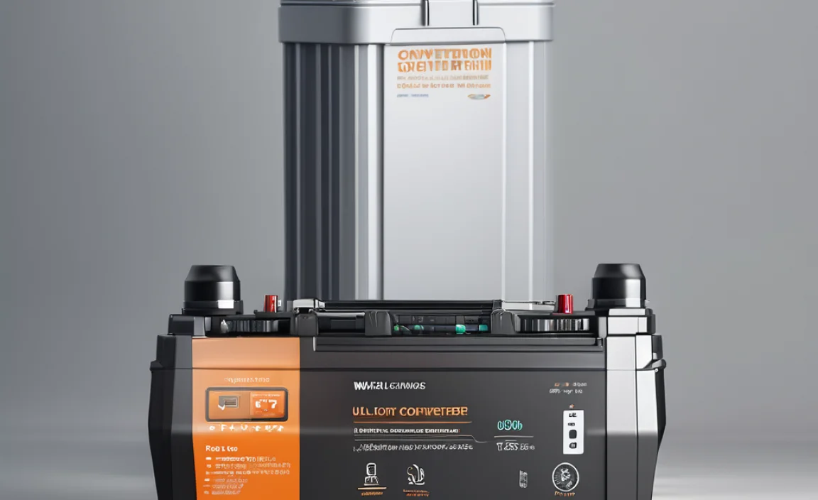 What is converter for car battery?