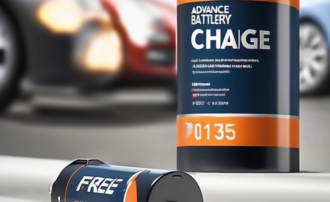 What is does advance auto charge batteries for free?