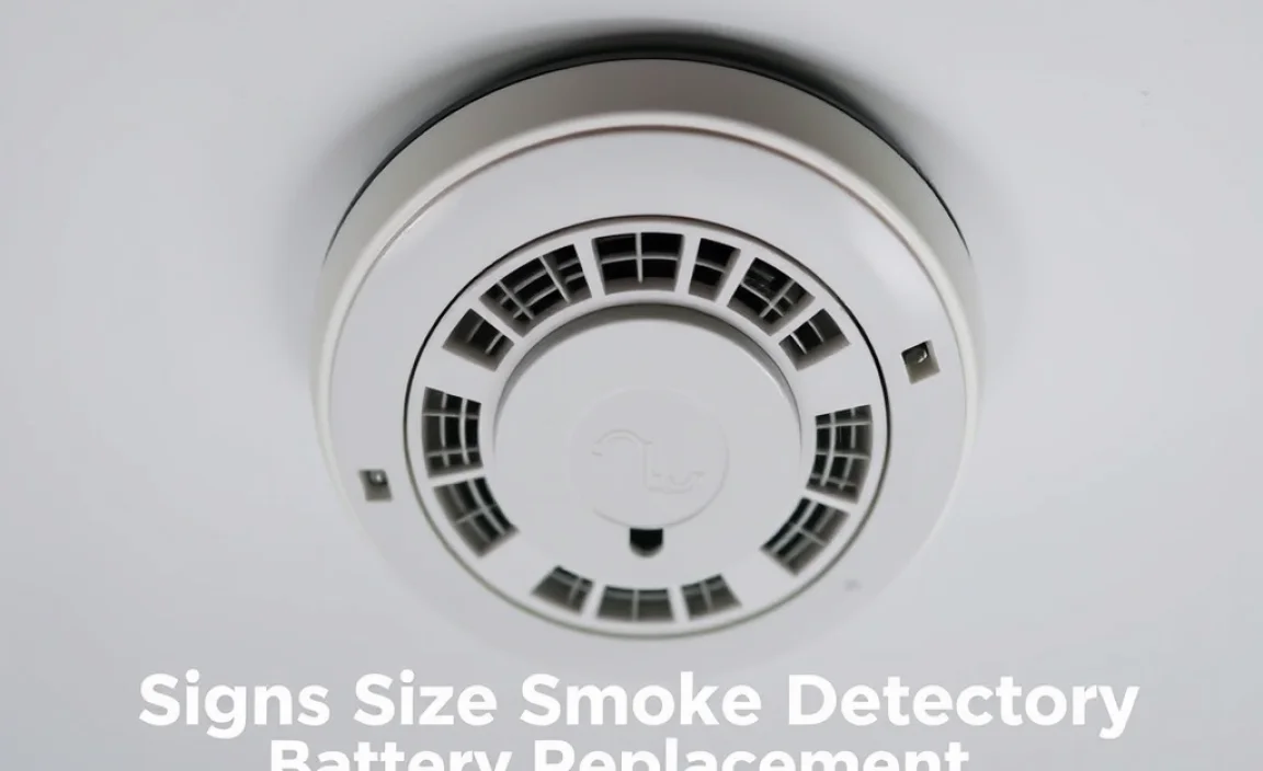 What Size Battery For Smoke Detector? Find The Right Fit! - PowerUpTips