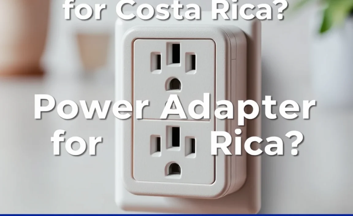 Costa Rica Plug Type Do I Need a Power Adapter for Costa Rica? Essential Guide - PowerUpTips